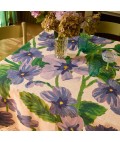 Bonnie and Neil | Tablecloth | Lilas Blue | Medium Bonnie and Neil | Tablecloth | Lilas Blue | Medium